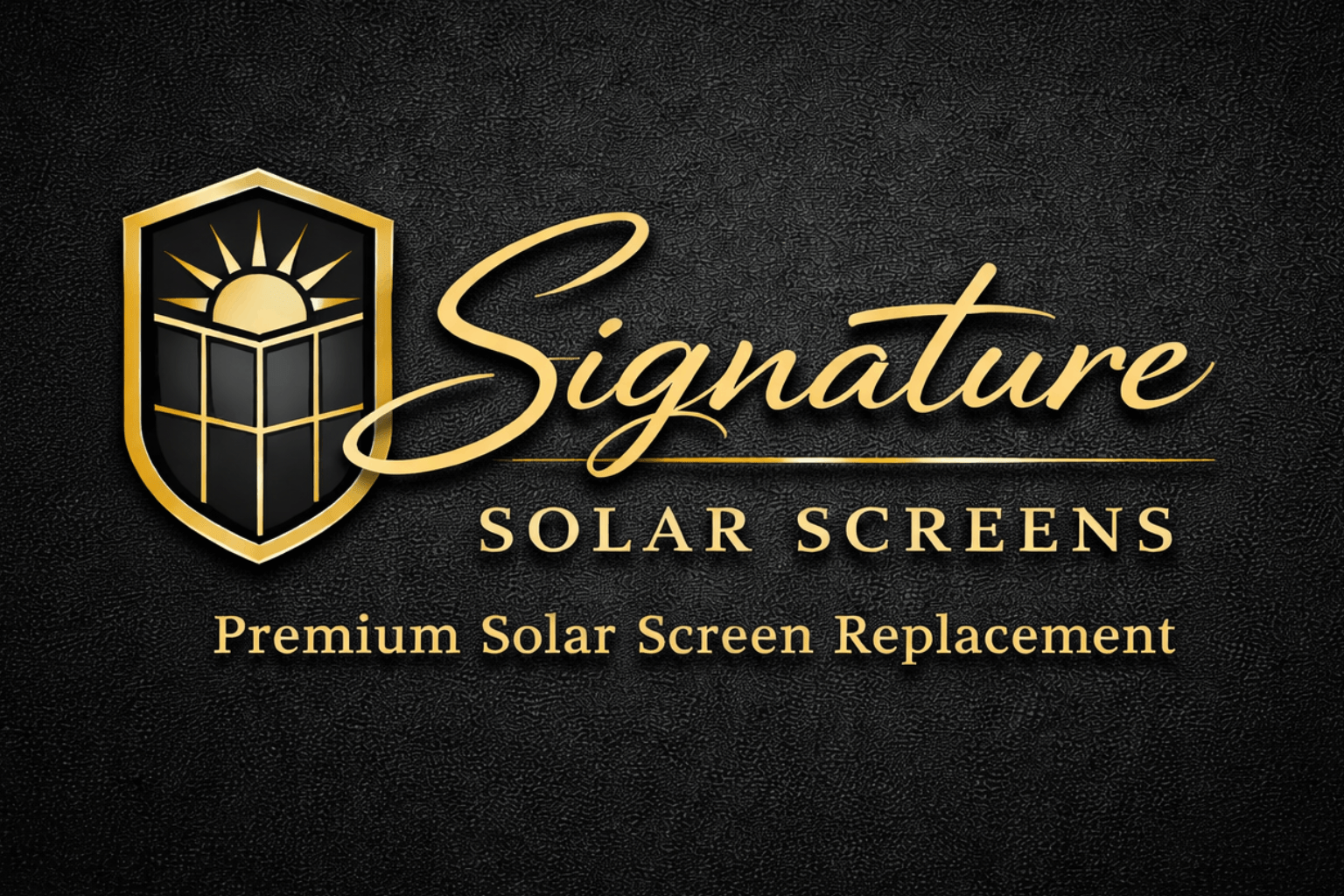Signature Solar Screens